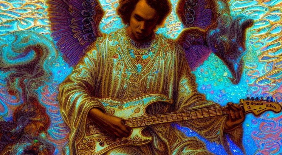 A Helluva Band — Generative Art gallery, feature art by Mike Kupietz