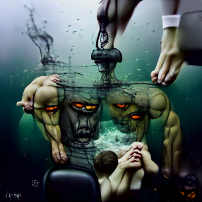 Let your weaknesses sink to their own murky depths and mutter amongst themselves