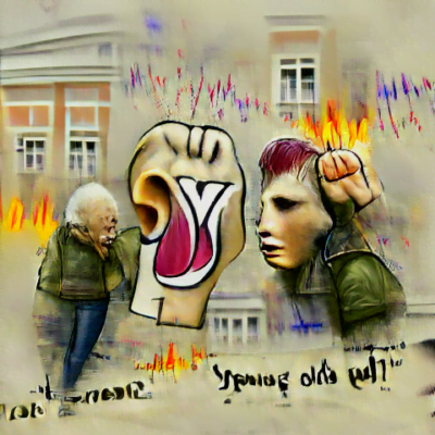 Young people scream, but the old, they can't hear what they say