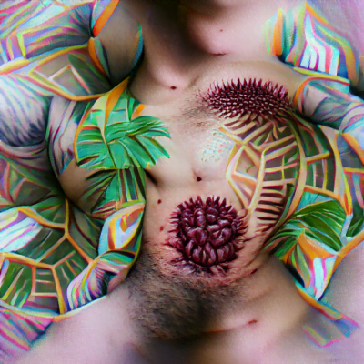 Tropical flesh mandala