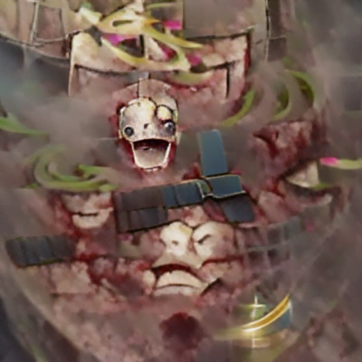 The face of death