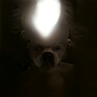 The man with the lightbulb head