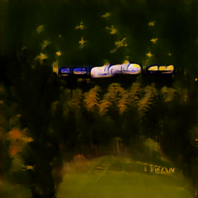 I often dream of trains