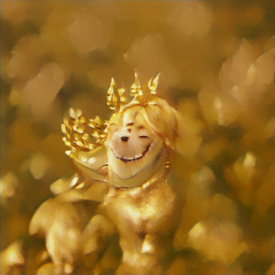 Happy the golden prince