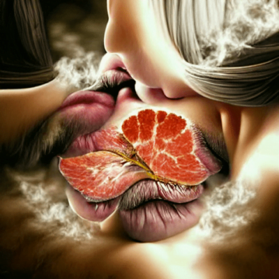 Kiss the lips of forever and inhale her tawny breath [?tweet, since deleted.?]