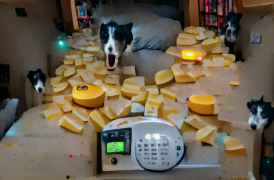 Somebody rang the cheese alarm