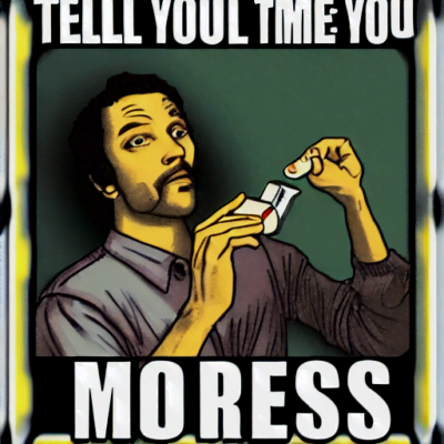 Tell me about your drugs, morris