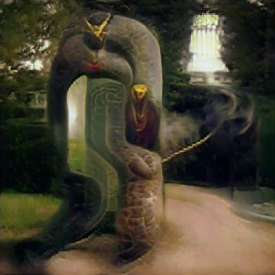 Serpent at the gates of wisdom