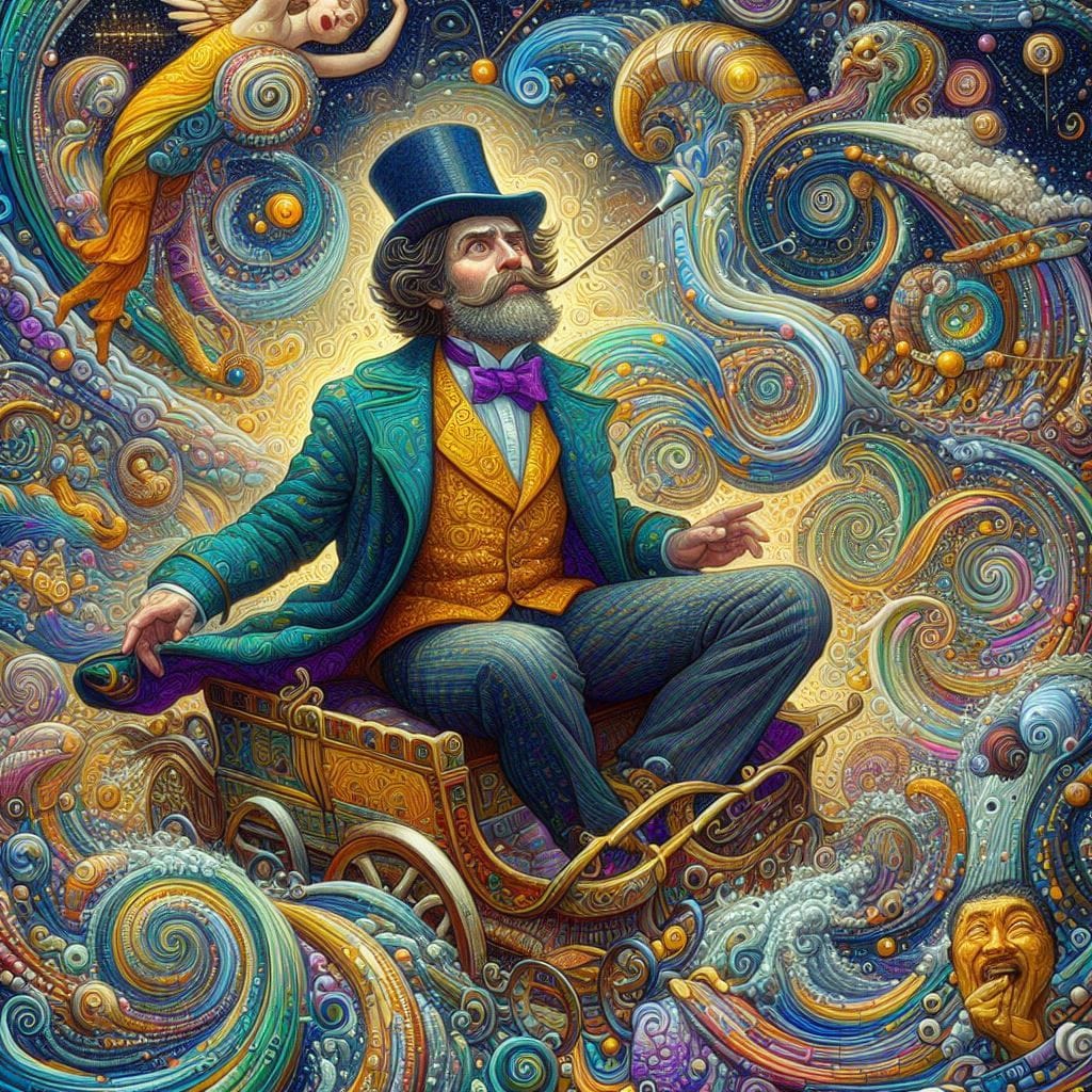 The Funniest Man In The World, feature art by Mike Kupietz
