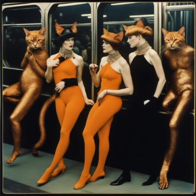 And the all-night girls they whisper of escapades out on the “d” train