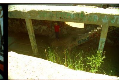 Joe, lower level of flooded building