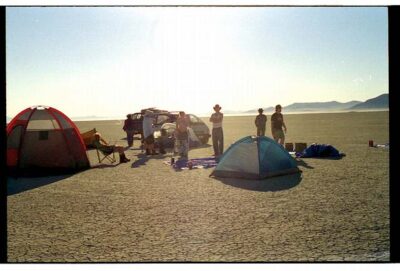 Morning at first camp