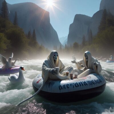 We did some raft in Yosemite, too.
