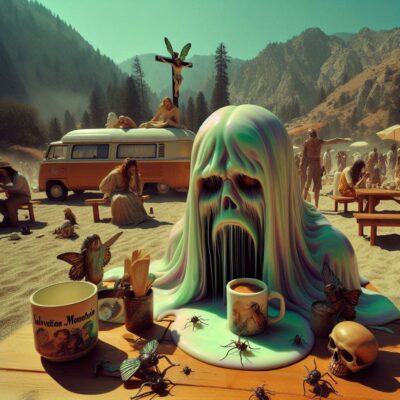 The eastern Sierras are full of these crusty old hippies still living out there.