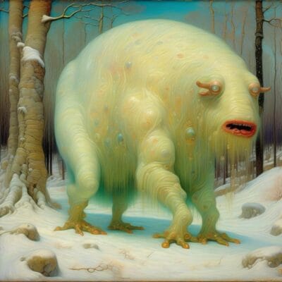 aimage.jpg, A '#SaturdayMonsterChallenge — “Winter Monster”' image with ID# 12117