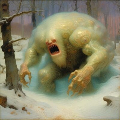 aimsssage.jpg, A 'Bonus Gallery — Winter Monsters' image with ID# 12146