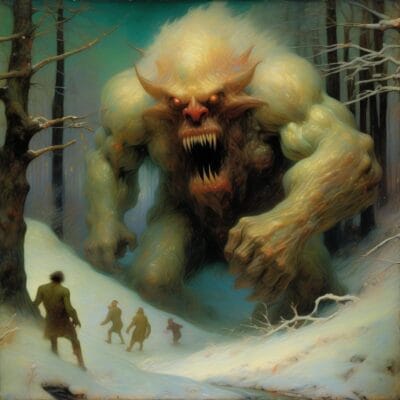 damimage.jpg, A 'Bonus Gallery — Winter Monsters' image with ID# 12173