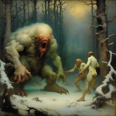 dfamnnimage.jpg, A 'Bonus Gallery — Winter Monsters' image with ID# 12178