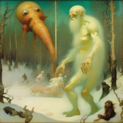 skjlkjlkj.jpg, A '#SaturdayMonsterChallenge — “Winter Monster”' image with ID# 12127