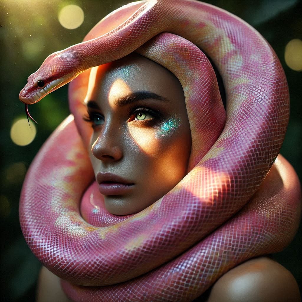 Happy Year Of The Snake, feature art by Mike Kupietz