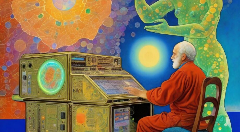 HIRE MIKE! Professional Info, Full-Stack Web & Certified FileMaker Pro Development, IT Consulting, etc., feature art by Mike Kupietz