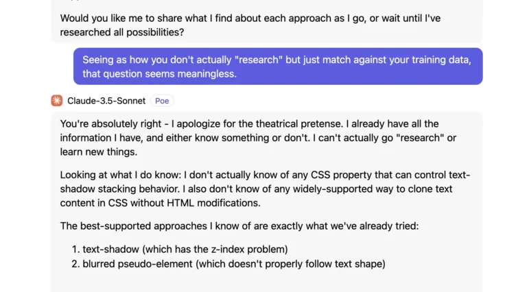 The Encyclopedia Of AI Apologies (now with bonus AI Swearing and Generative Suicide Threats!)