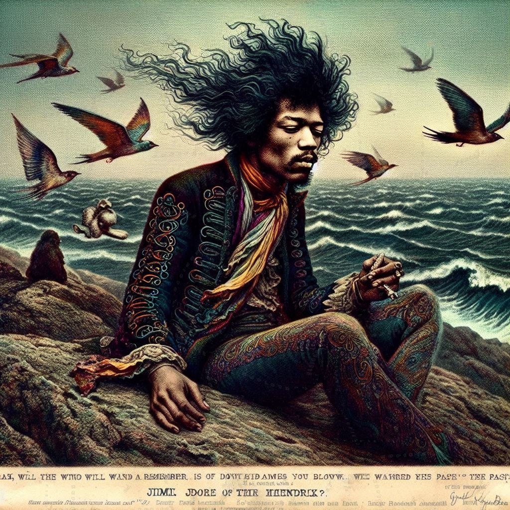  Experiencing Jimi, feature art by Mike Kupietz