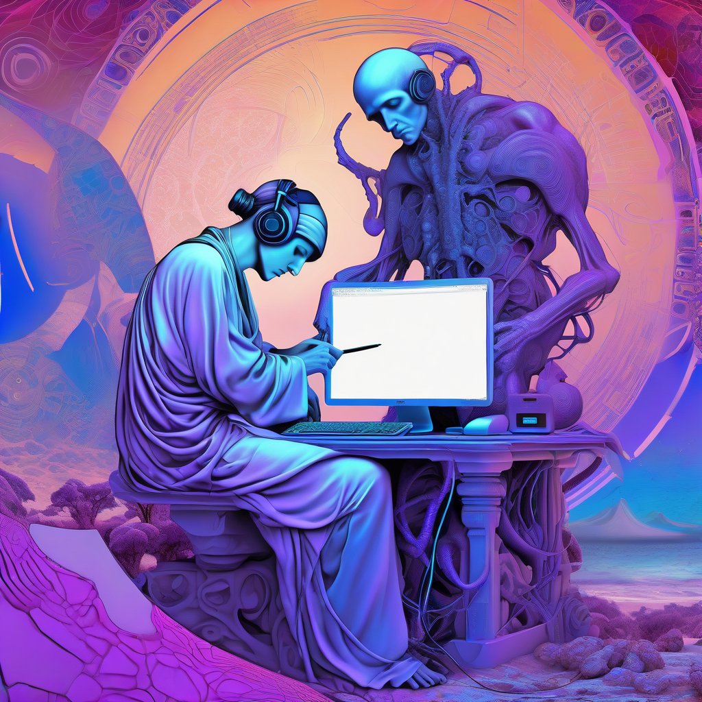 Blog Feed, feature art by Mike Kupietz