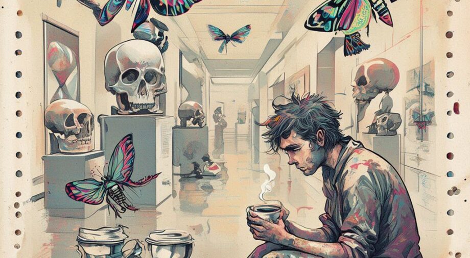 Indieweb Carnival March 2026 - The Soap Lady, And Other Museum Memories, feature art by Mike Kupietz