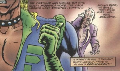 Flexible Flynn's 'replacement', "In Pictopia", Moore/Simpson